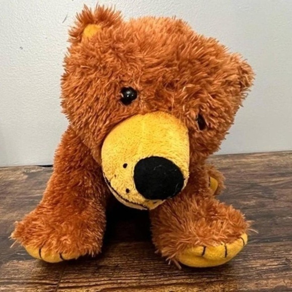 Kohl's Cares Eric Carle Brown Bear Plush Stuffed Animal 8.5" Storybook‎ Toy